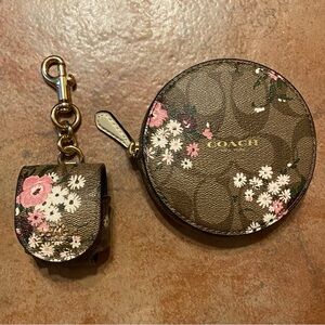 Coach Tech Organizer Pouch Earbud Case